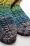 Socken aus Kammzügen 025